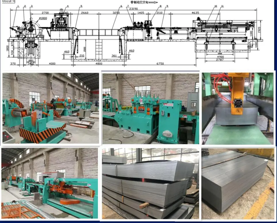 HR Steel Cut to Length Line